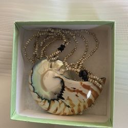 Shell Necklace Hand made