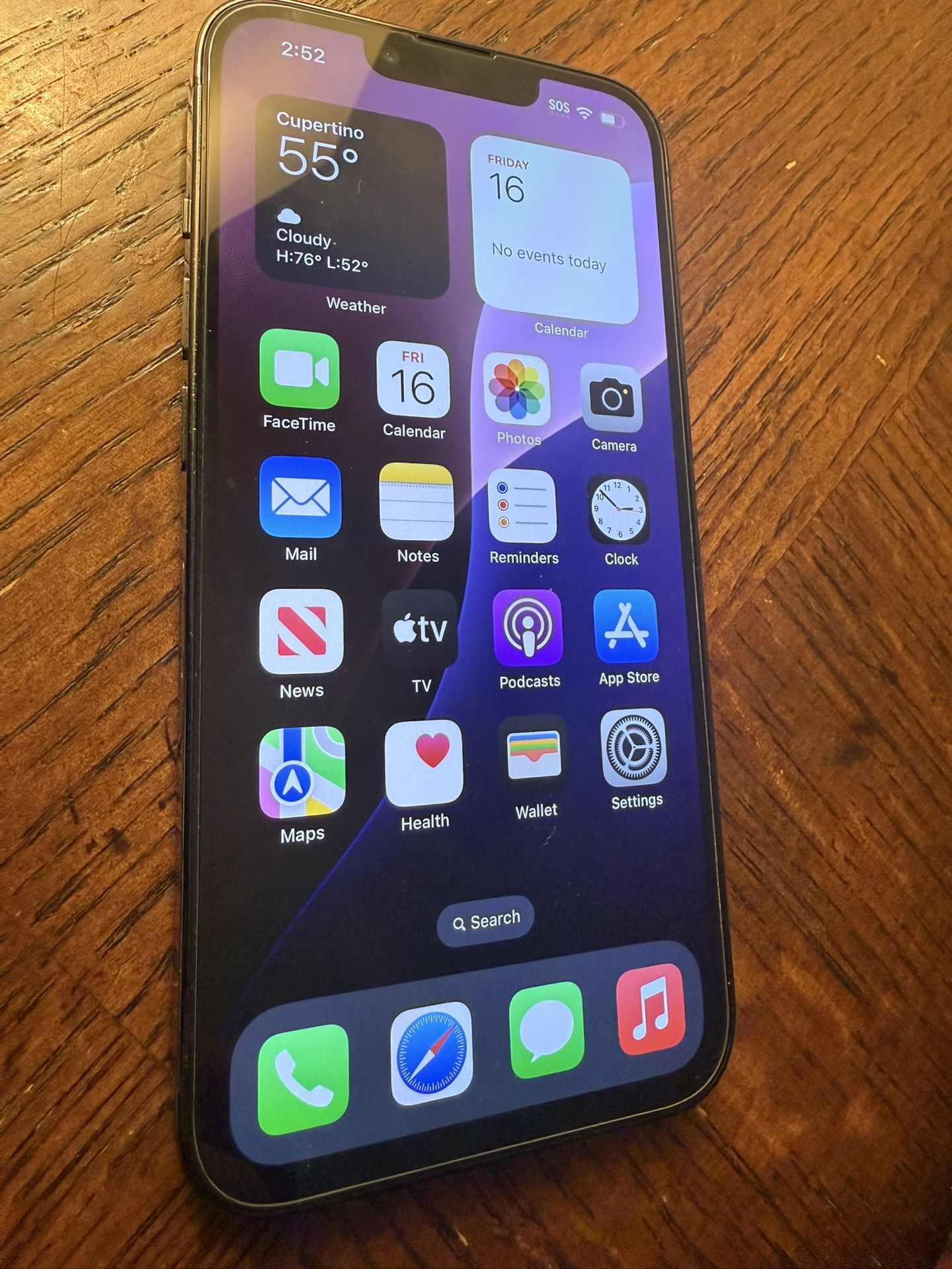 Apple iPhone 13 Pro 128gb %100 battery unlocked graphite