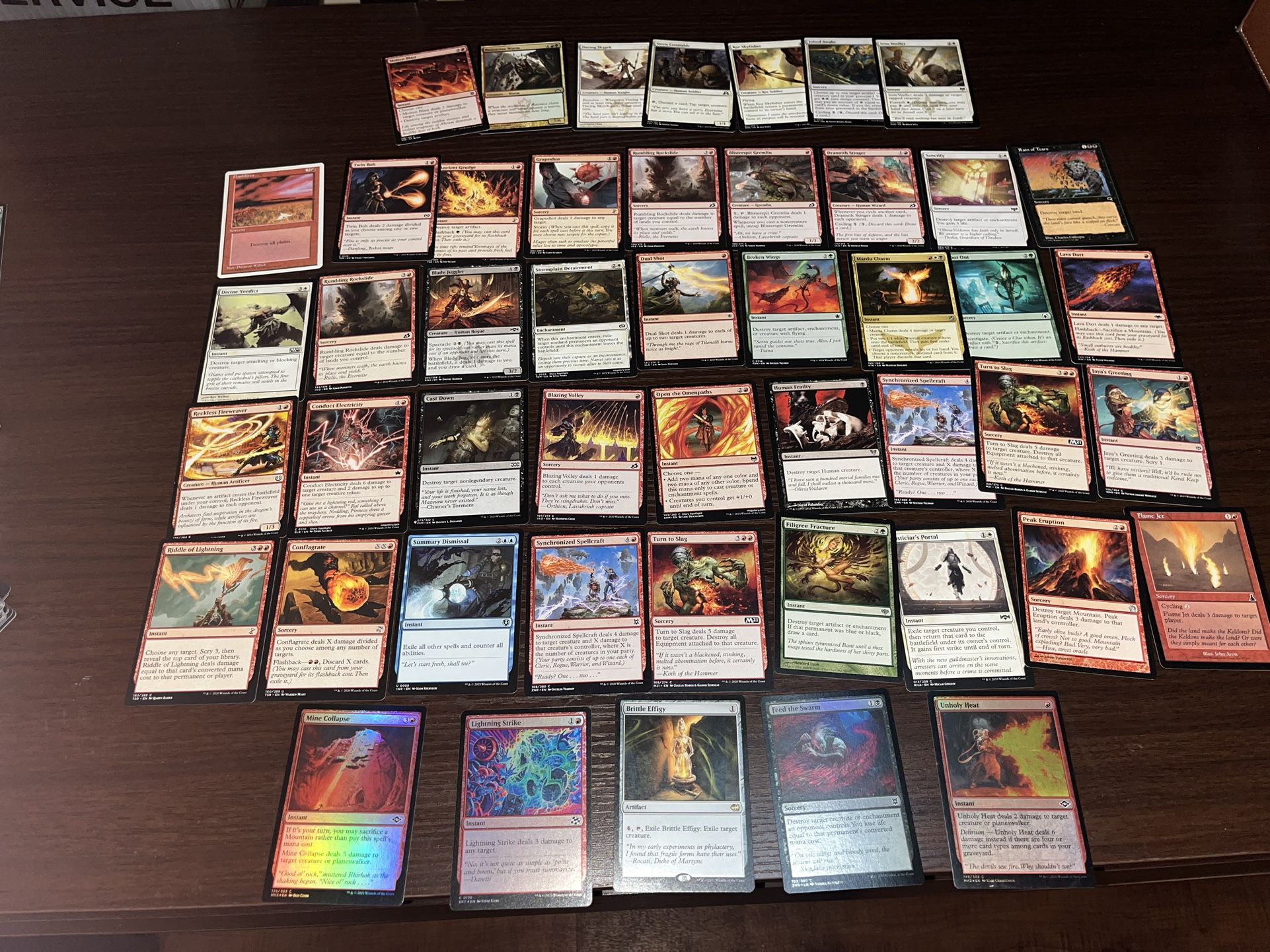MTG ‘Destroy/Damage\exile’ Magic the gathering card collection+ bonuses