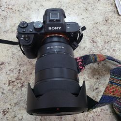 Sony a7 2 camera with Sony fe 24-70mm