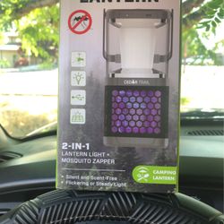 2 In 1 Solar Powered bug Zapper Lantern