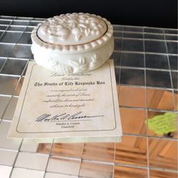 Fruits Of Life Trinket Box