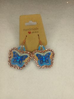 Handmade Beaded Earrings 