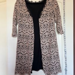 Black And Pink Jacket Size: Small