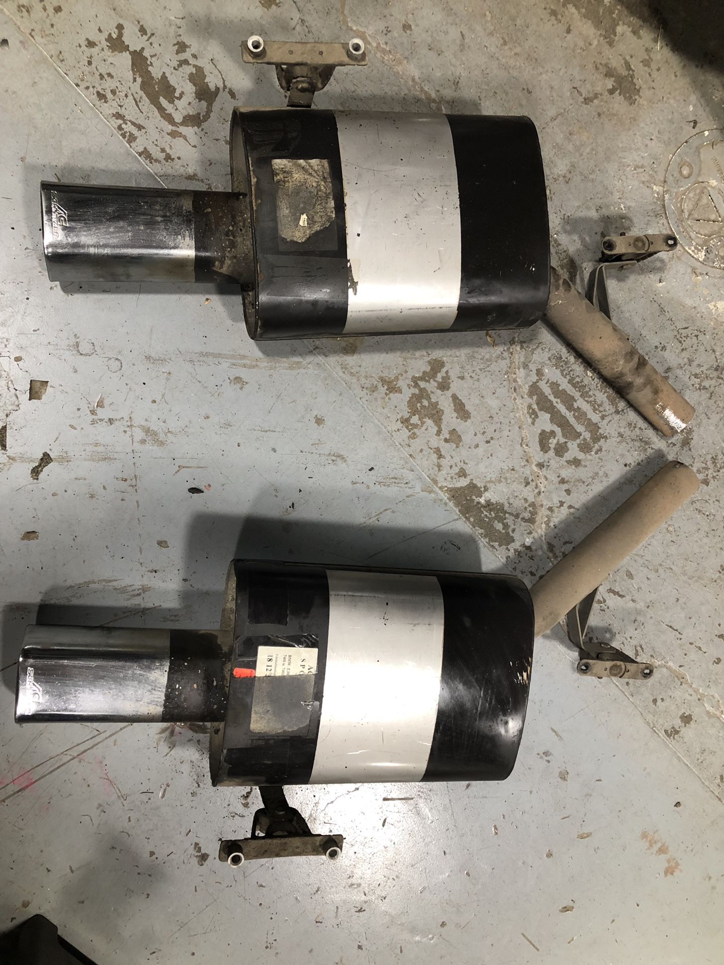 AC Schnitzer Exhaust BMW 740i 740il 750il E38
