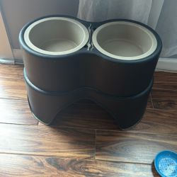 High Rise Large Dog Bowls 