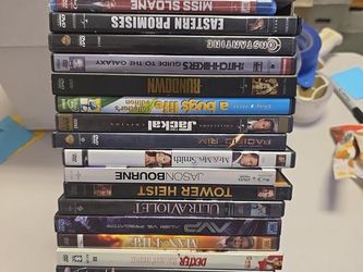 Selling a 26-title DVD and Blu-ray collection as one lot. Nice variety of Disney, action, comedy, thriller, drama, sci-fi, TV, sports, and family movi