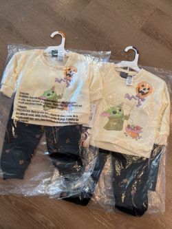 Star Wars Baby Yoda Grogu Halloween Toddler Outfit Set