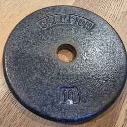 Champion 10lb Weight Plate