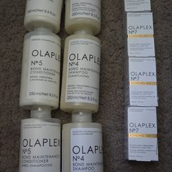 Olaplex #4, Olaplex #5, Olaplex #7