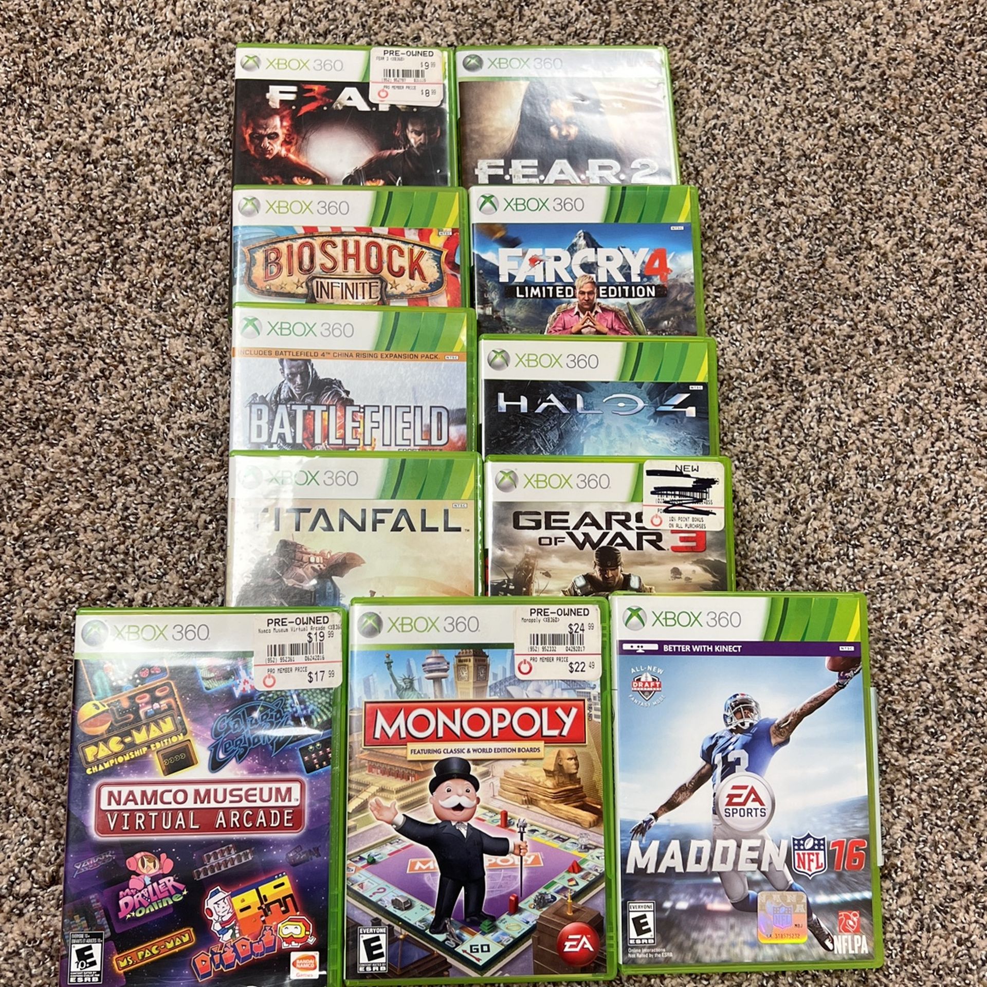 Xbox 360 Games
