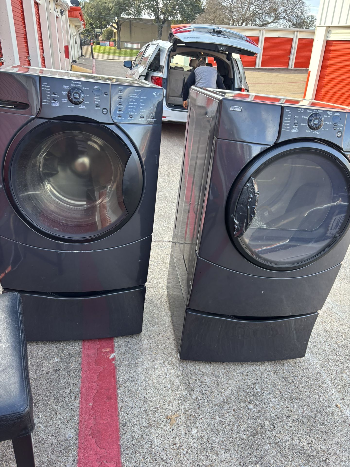 Kenmore Elite Washer and Dryer Set