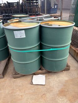 55-Gallon Steel Drums