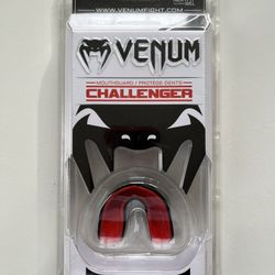 NEW Venum Challenger Red Devil Mouthguard - Sealed in Package WithCase Included Ages 11+