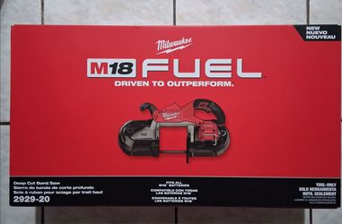 Milwaukee fuel m18 deepcut band saw ( TOOL Only)