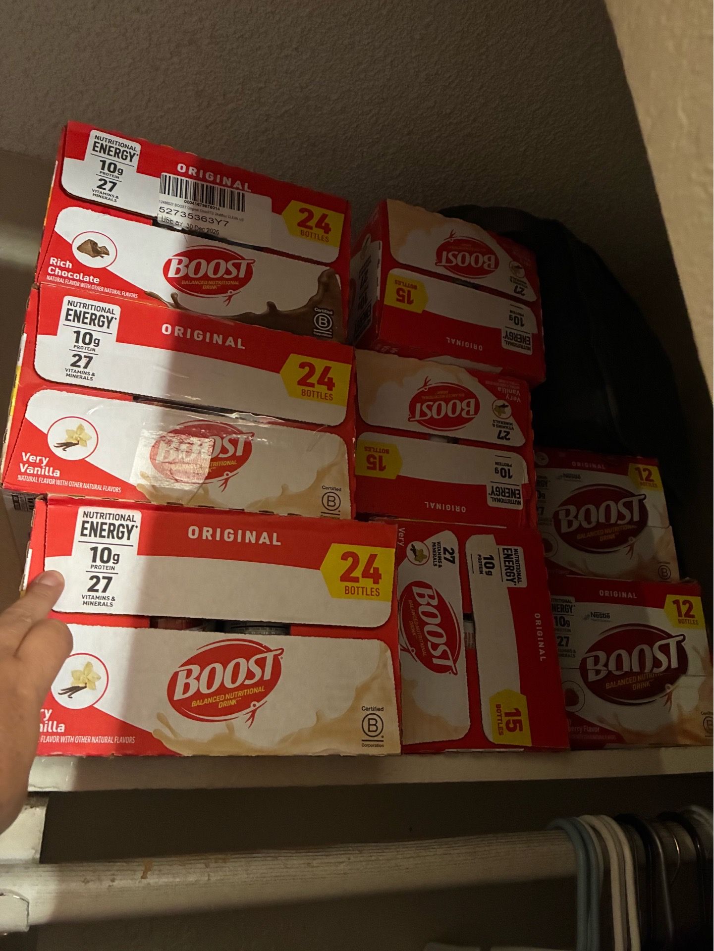 Boost Nutritional Drink Boxes
