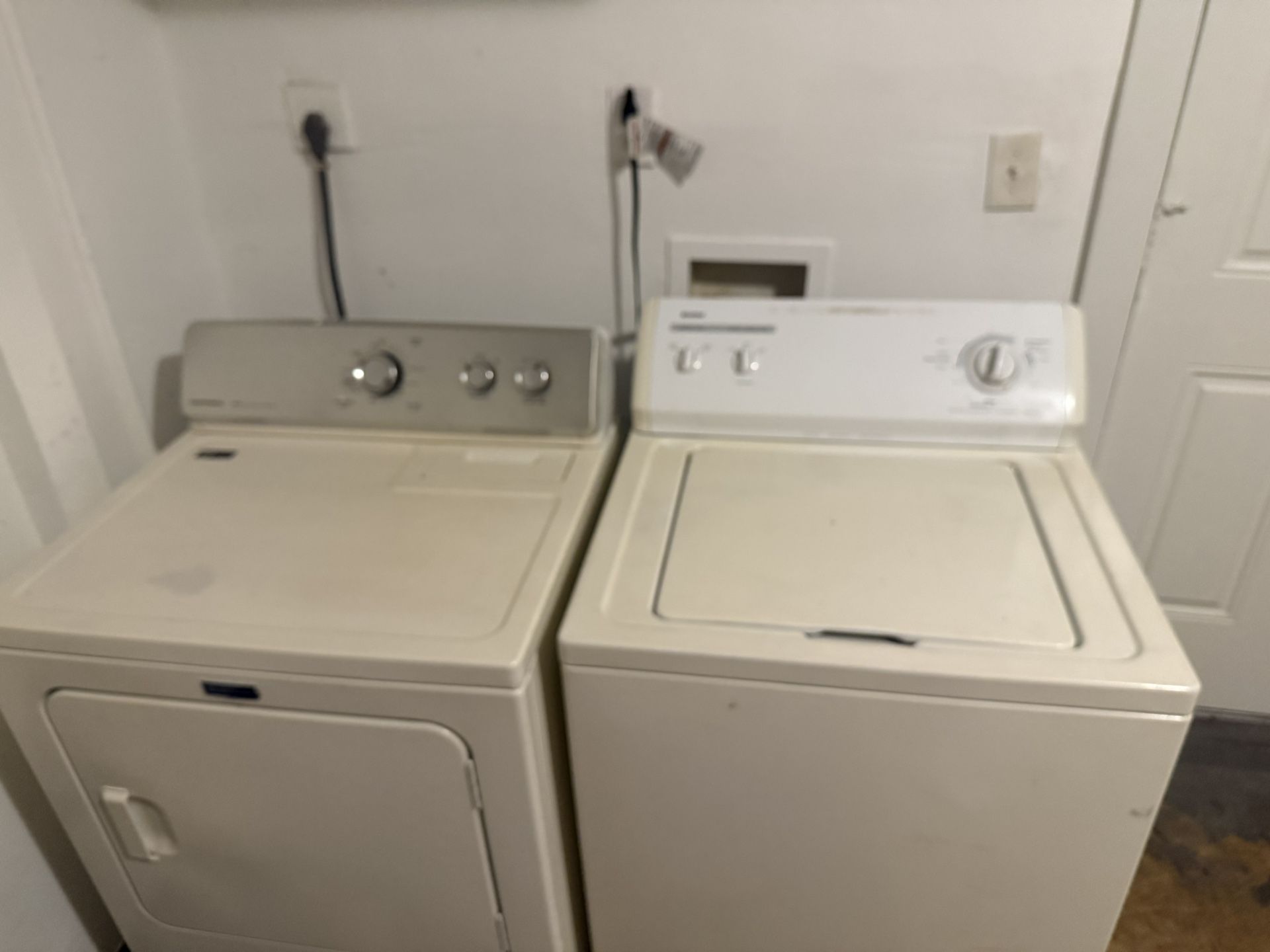 Washer and Dryer