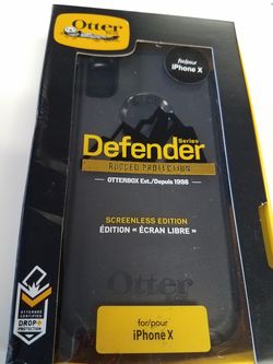 iPhone X otterbox defender case