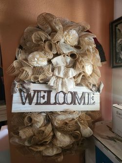 New Welcome deco