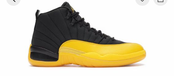 Jordan 12 Black University Golds