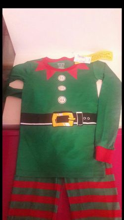 Elf pajamas/ kids Christmas pijamas