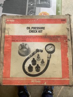 Used KD Oil Pressure Kit