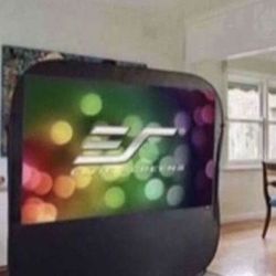 Elite Screens 92" (16:9) Portable Instant Pop-Up Indoor Outdoor Movie Theater Projection