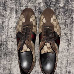 Gucci Sherry Line Sneakers 117711  Sz 10/10.5