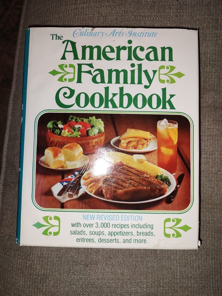 Vintage American Family Cookbook