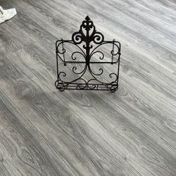 Beautiful wrought iron recipe book holder