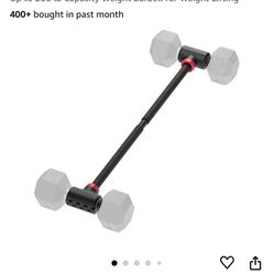 Weight Bar That Uses Dumbbells Only