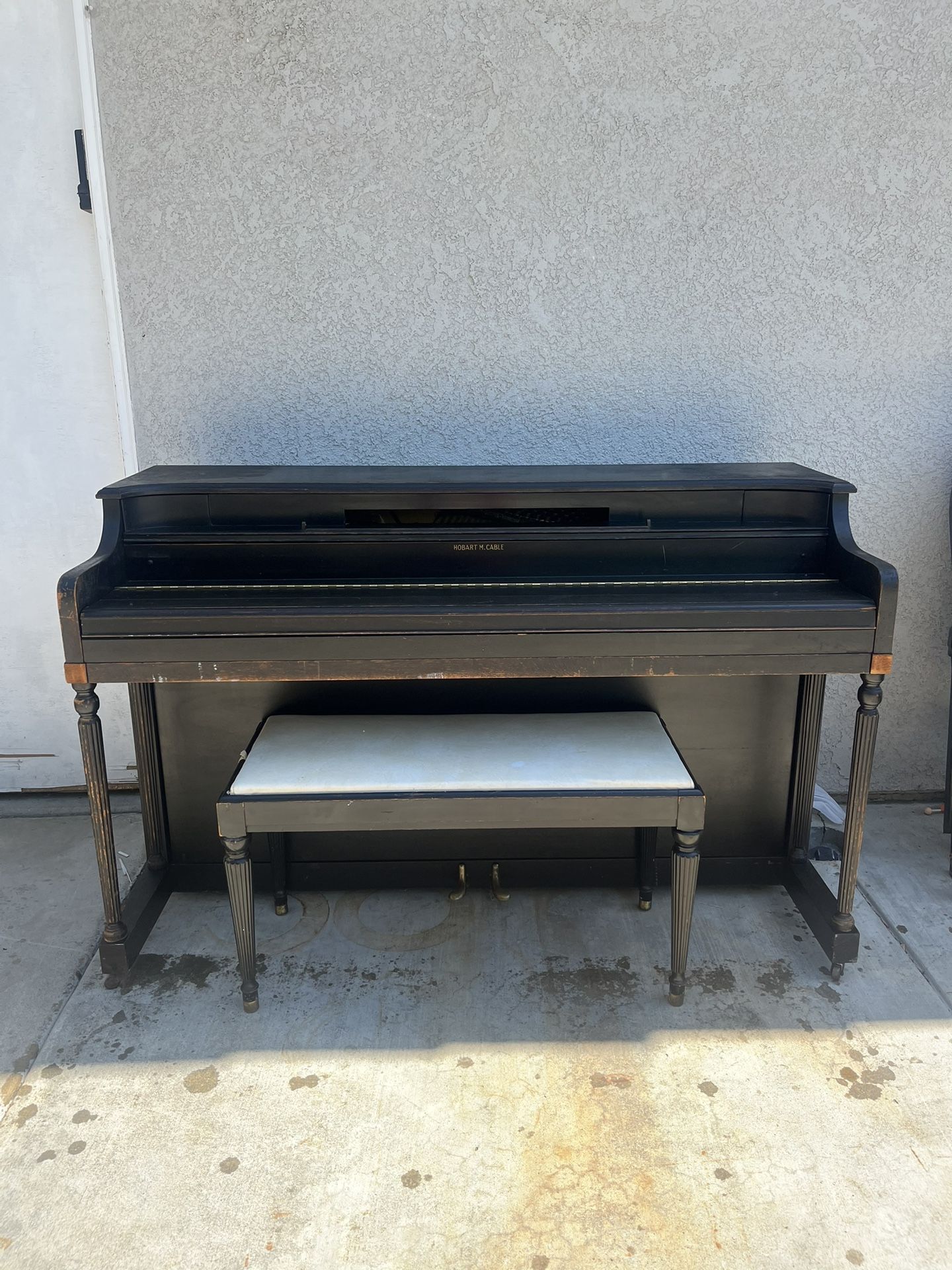 Hobart M Cable Vintage Piano