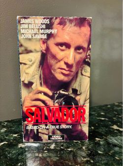 Physical Media! Oliver Stone! “SALVADOR” on VHS