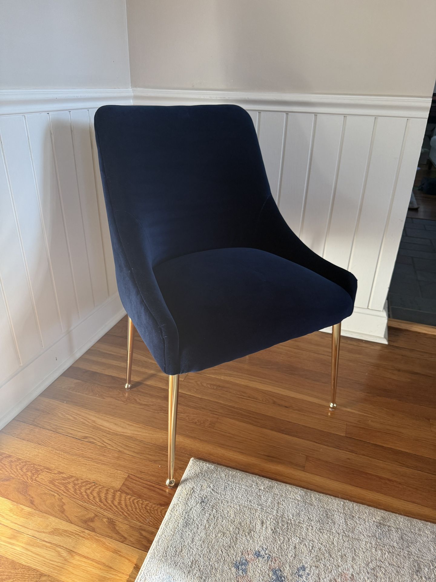 Anthropologie Velvet Chair
