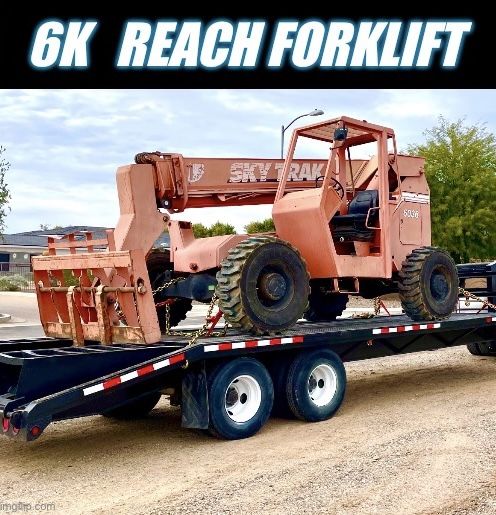 Skytrak Reach Forklift 6k lbs 36ft