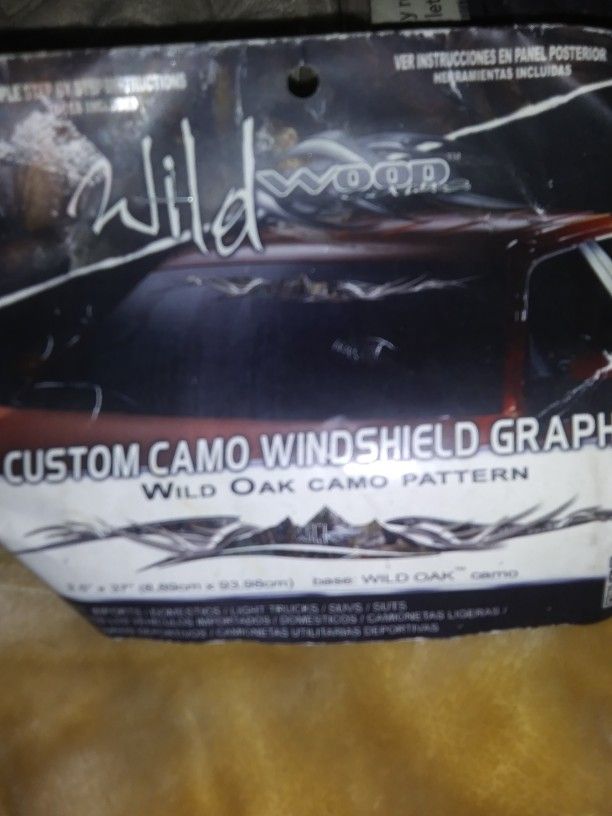 Wild Wood Windsheild Decal