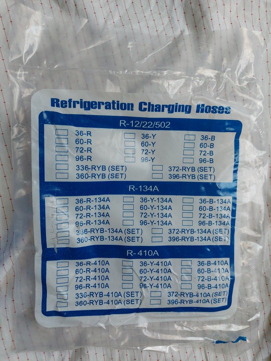 Refrigerant Charging Hoses 