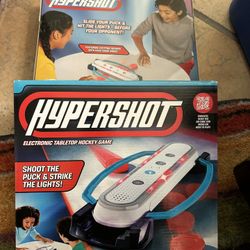 1 new harbor hyper shot electric table hockey game $10 each
