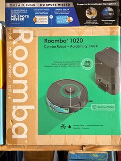 iRobot Roomba 1020 Combo Robot with AutoEmpty Dock Brand New In Box