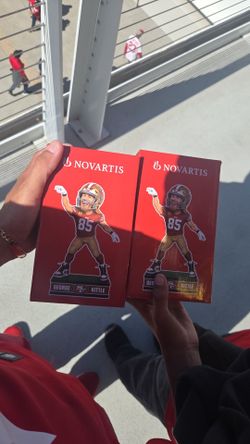Kittle 10 year Anniversary Bobblehead