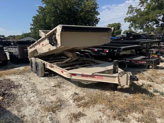 🔥 14K 7x14 DUMP TRAILER | 7K AXLES | $0 DOWN 🔥