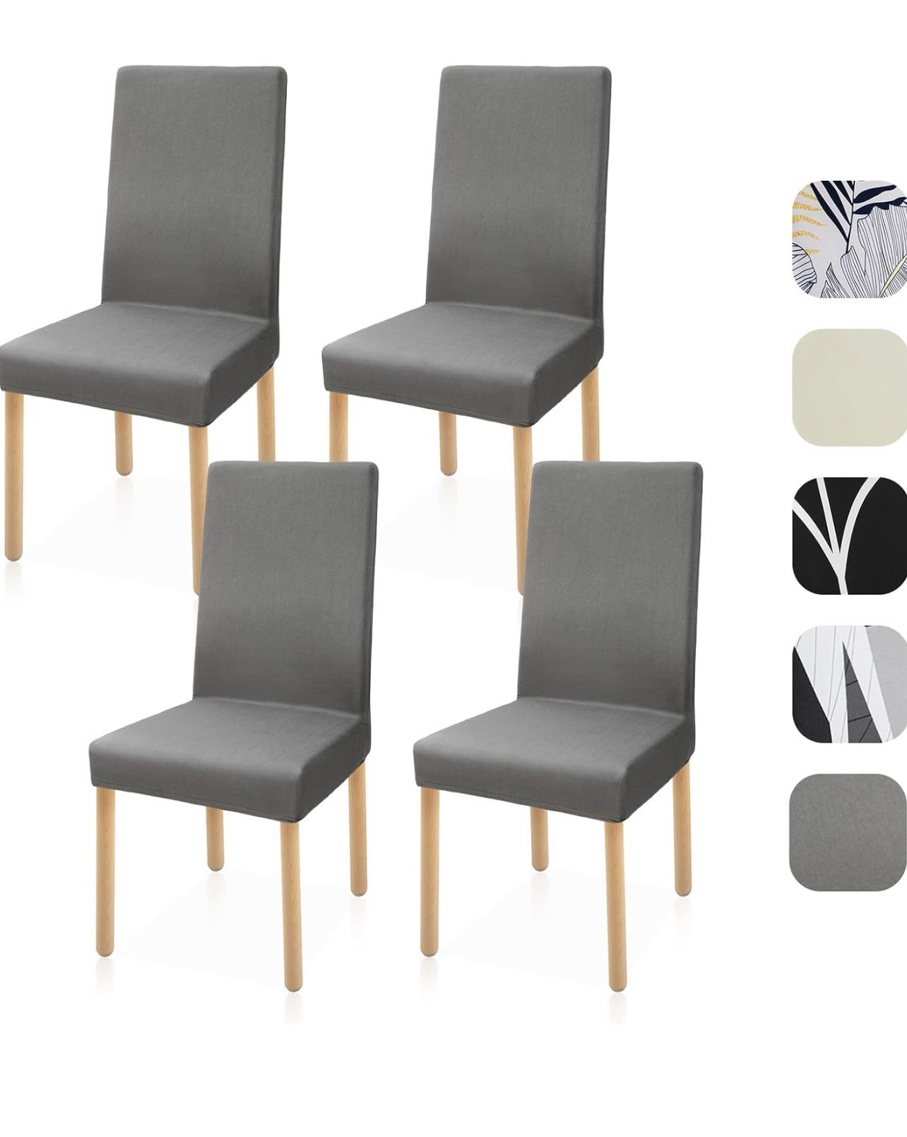 Dining Room Chair Covers 4 Pack