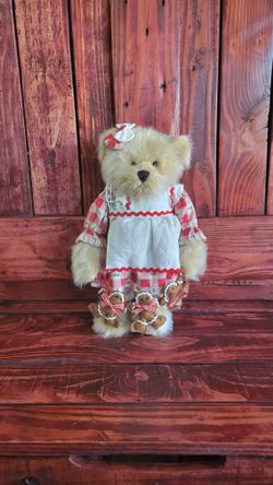 Christmas Bear With Gingerbread Cookies And Whisk