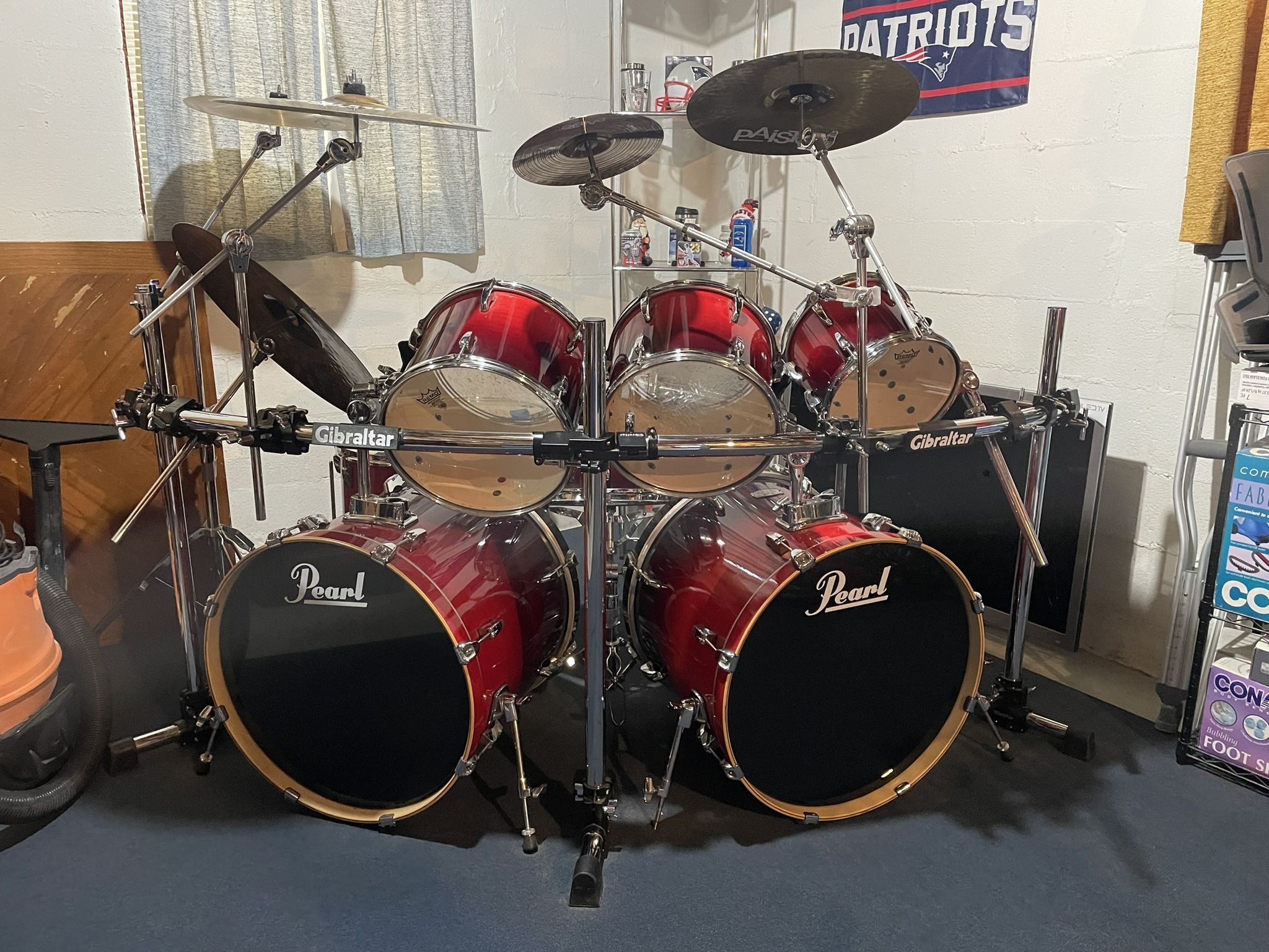 Pearl ELX Export 8 Piece Double Bass Drum Set (Open to offers)