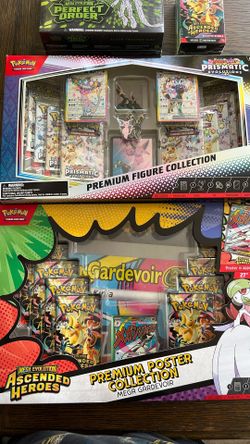 Ascended Heroes , Prismatic Evolutions , Perfect Order , Pokémon Lot