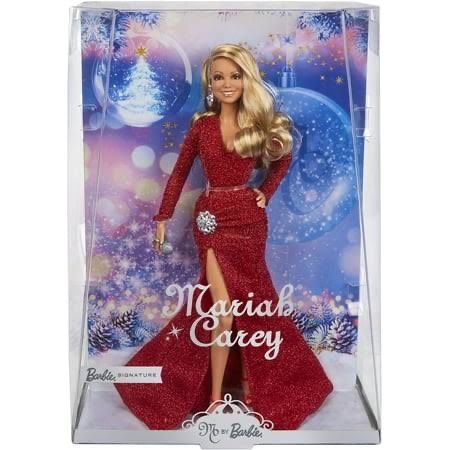 Mariah Carey Barbie Doll Christmas Holiday Celebration Collectible