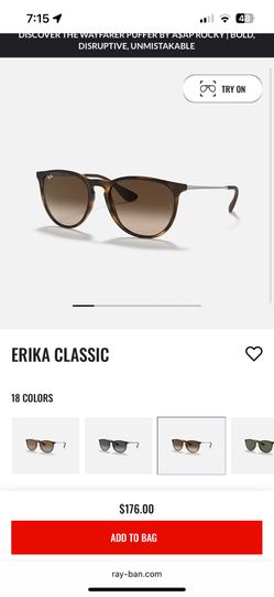 Ray Ban Erika Sunglasses 