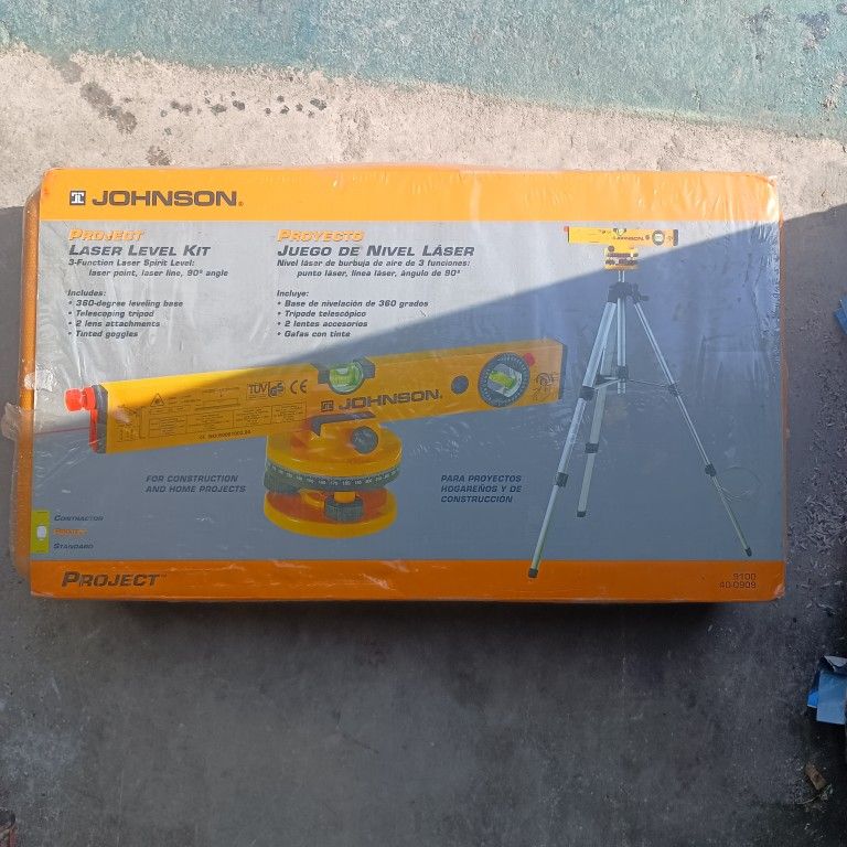 Johnson Laser Level Kit
