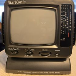 5.5" Black And White Television