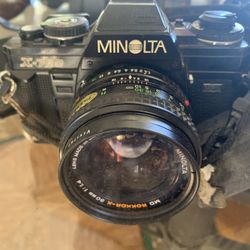 Minolta X-700 With MD Rokkor-x Lens